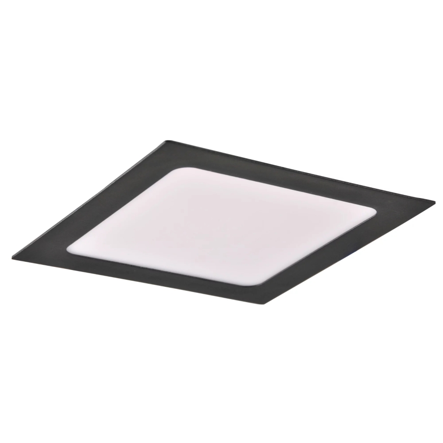 LED Recessed light RIGEL LED/10W/230V 4000K 16,8x16,8 cm black