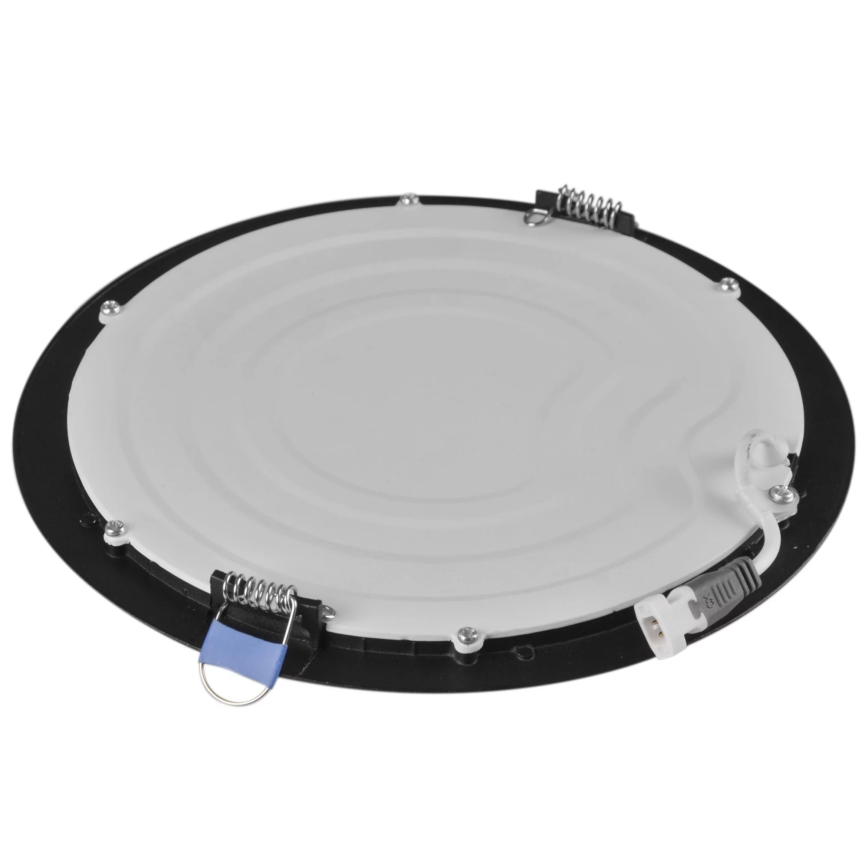 LED Recessed light RIGEL LED/14W/230V 4000K d. 22 cm black