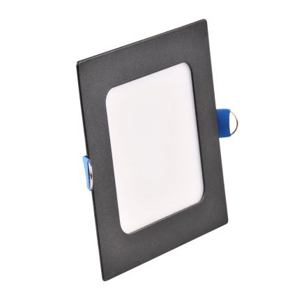 LED Recessed light RIGEL LED/4,8W/230V 4000K 11,8x11,8 cm black