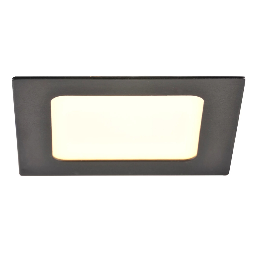 LED Recessed light RIGEL LED/4,8W/230V 4000K 11,8x11,8 cm black