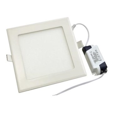 LED Recessed light RIKI-V LED/12W/230V 175x175 mm IP40
