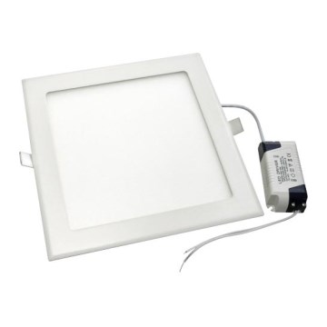 LED Recessed light RIKI-V LED/18W/230V 225x225 mm IP40