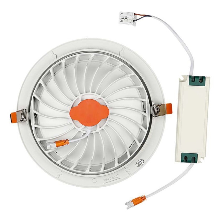 LED Recessed light SAMSUNG CHIP LED/10W/230V 6400K