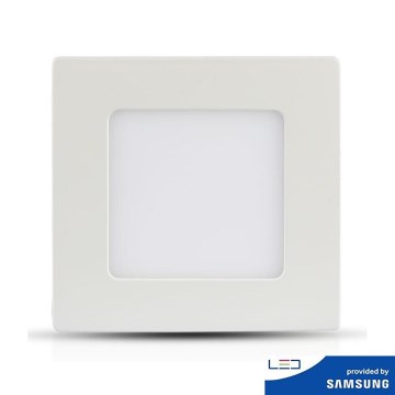LED Recessed light SAMSUNG CHIP LED/12W/230V 6400K square
