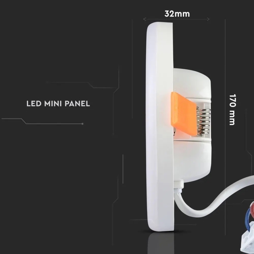 LED Recessed light SAMSUNG CHIP LED/18W/230V 3000K