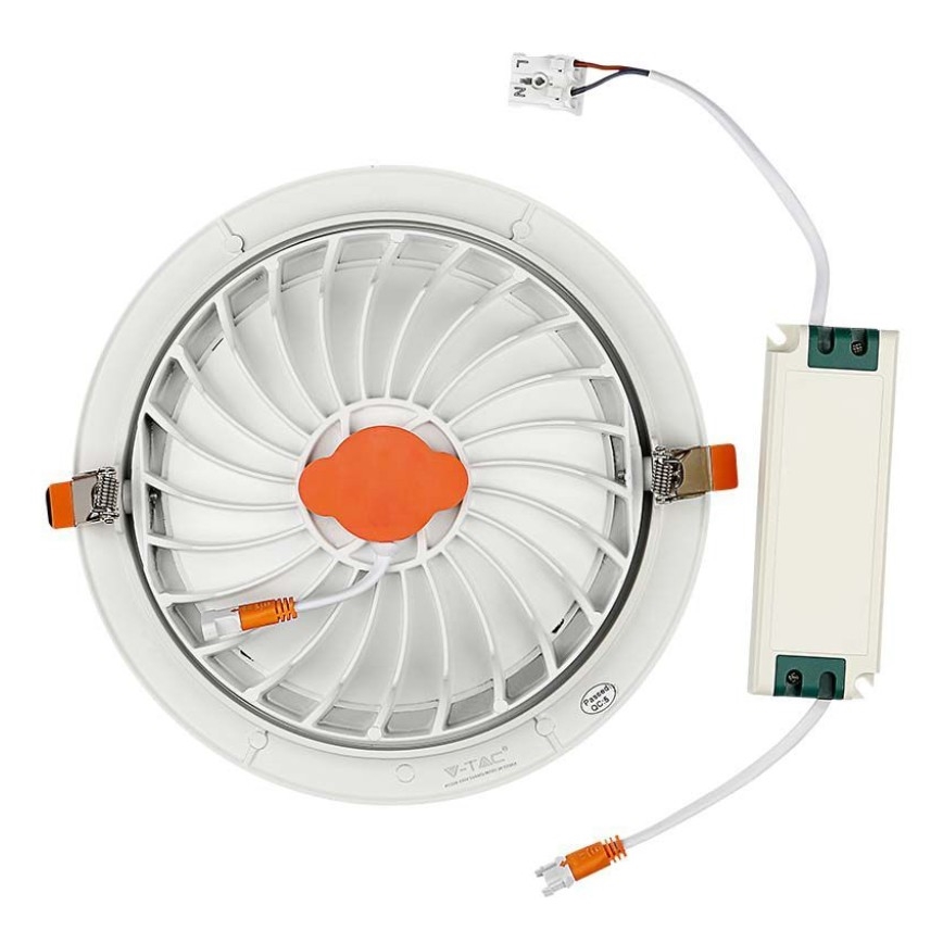 LED Recessed light SAMSUNG CHIP LED/20W/230V 3000K
