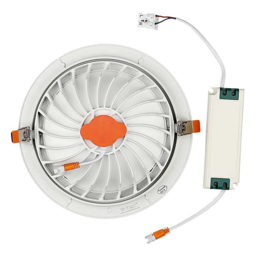 LED Recessed light SAMSUNG CHIP LED/30W/230V 6400K
