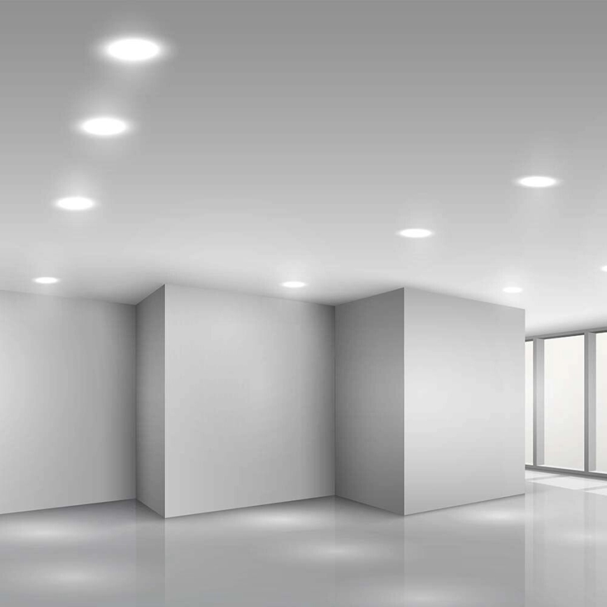 LED Recessed light SAMSUNG CHIP LED/6W/230V 4000K d. 12 cm white