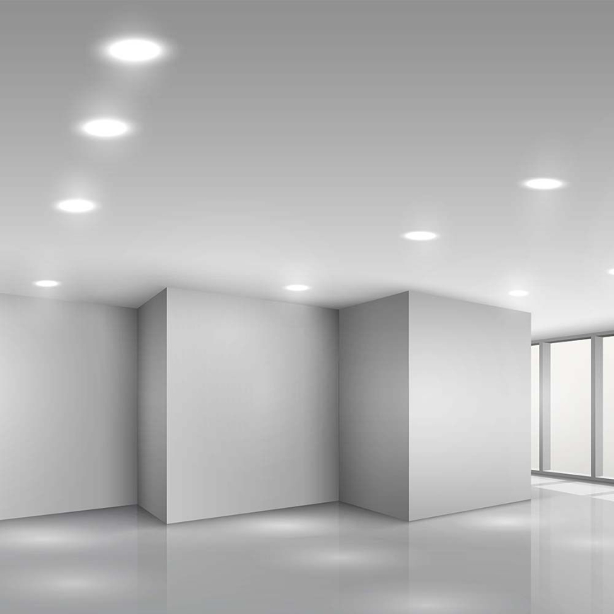 LED Recessed light SAMSUNG CHIP LED/6W/230V 6500K d. 12 cm white