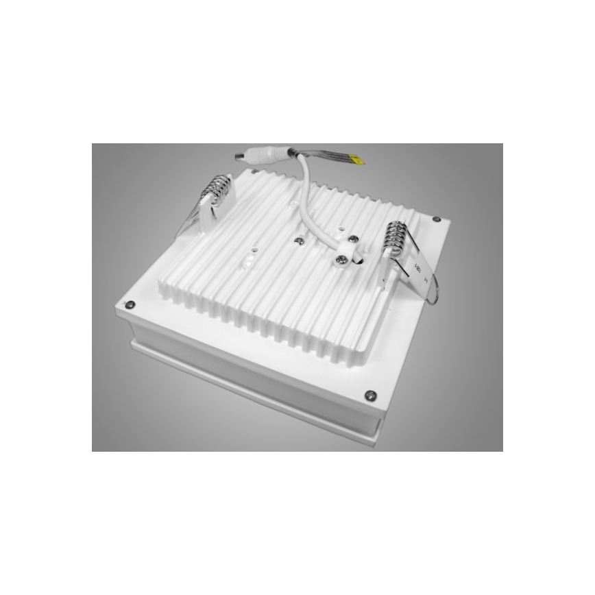 LED Recessed light SLATER LED/12W/230V 4500K 12x12 cm