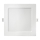 LED Recessed light SQUARE LED/12W/230V 4000K 17x17 cm white