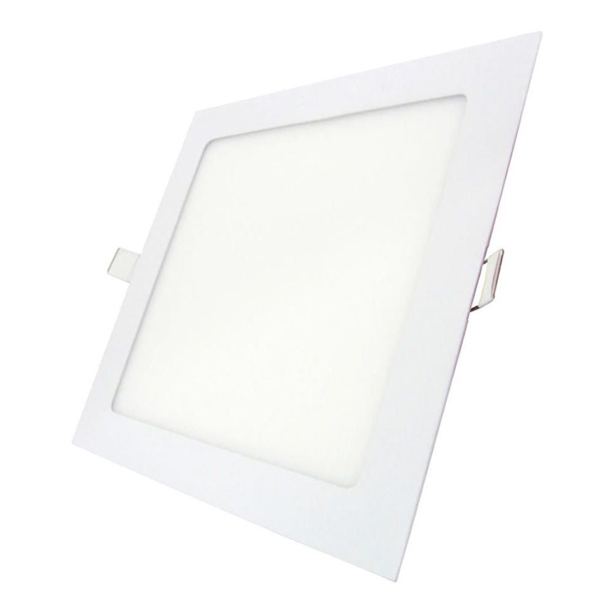 LED Recessed light SQUARE LED/12W/230V 4200K 16,8x16,8 cm white