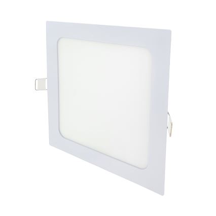 LED Recessed light SQUARE LED/15W/230V 4200K 18,8x18,8 cm white