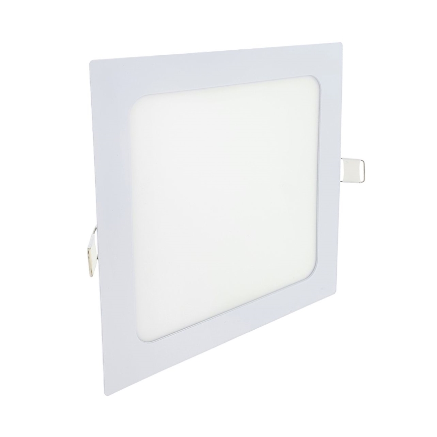LED Recessed light SQUARE LED/15W/230V 4200K 18,8x18,8 cm white