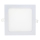 LED Recessed light SQUARE LED/15W/230V 6500K 18,8x18,8 cm white