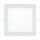 LED Recessed light SQUARE LED/18W/230V 2700K 22x22 cm white