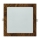 LED Recessed light SQUARE LED/18W/230V 4200K 22x22 cm brown