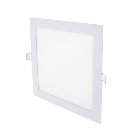 LED Recessed light SQUARE LED/18W/230V 6500K 22x22 cm white