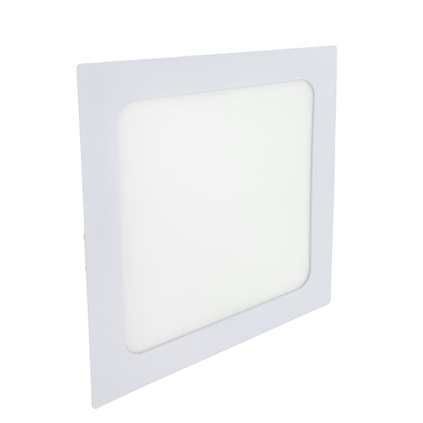 LED Recessed light SQUARE LED/24W/230V 4200K 29,2x29,2 cm white