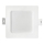 LED Recessed light SQUARE LED/3W/230V 4000K 9x9 cm white