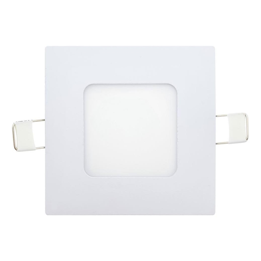 LED Recessed light SQUARE LED/3W/230V 4200K 8,3x8,3 cm white