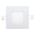 LED Recessed light SQUARE LED/3W/230V 4200K 8,3x8,3 cm white