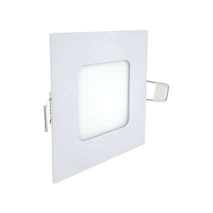 LED Recessed light SQUARE LED/3W/230V 4200K 8,3x8,3 cm white