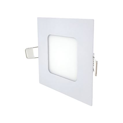LED Recessed light SQUARE LED/3W/230V 4200K 8,3x8,3 cm white