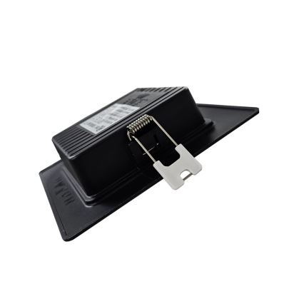 LED Recessed light SQUARE LED/6W/230V 4000K 12x12 cm black