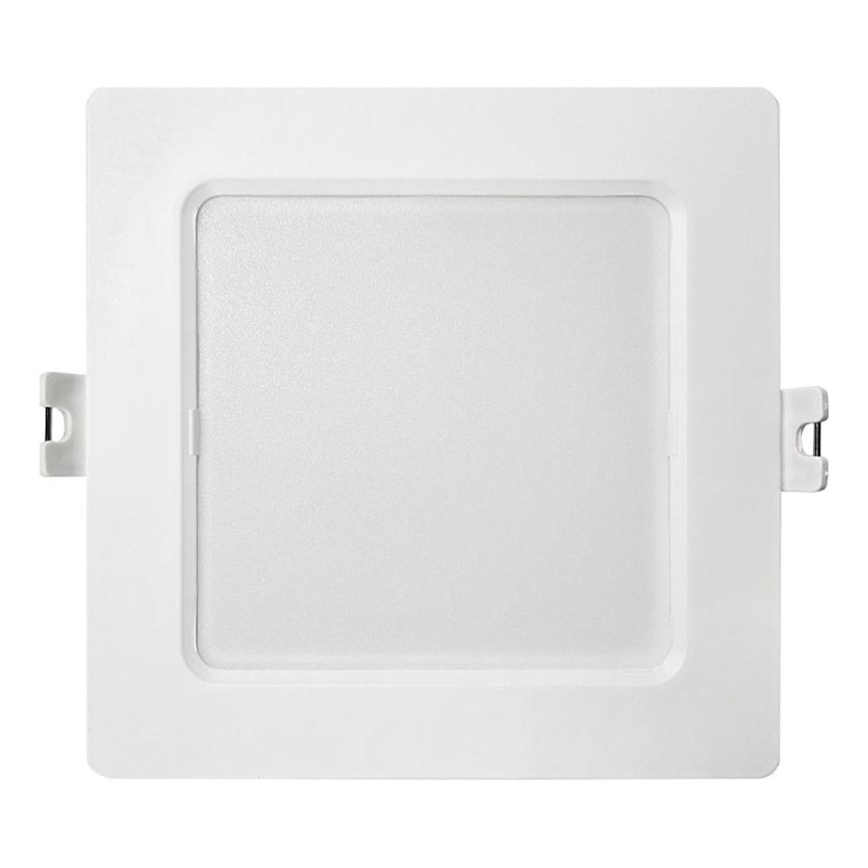 LED Recessed light SQUARE LED/6W/230V 4000K 12x12 cm white