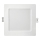 LED Recessed light SQUARE LED/6W/230V 4000K 12x12 cm white