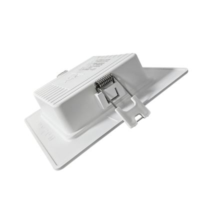 LED Recessed light SQUARE LED/6W/230V 4000K 12x12 cm white