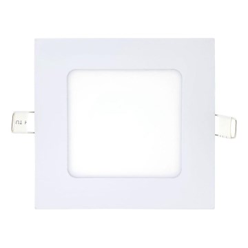 LED Recessed light SQUARE LED/6W/230V 6500K 11,8x11,8 cm white