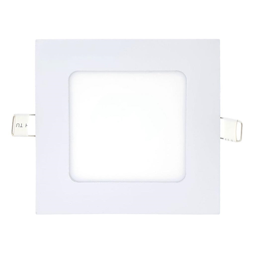 LED Recessed light SQUARE LED/6W/230V 6500K 11,8x11,8 cm white