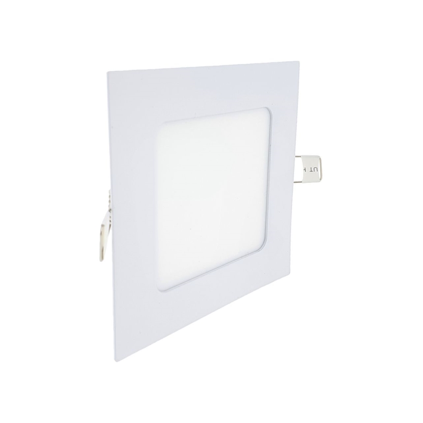 LED Recessed light SQUARE LED/6W/230V 6500K 11,8x11,8 cm white