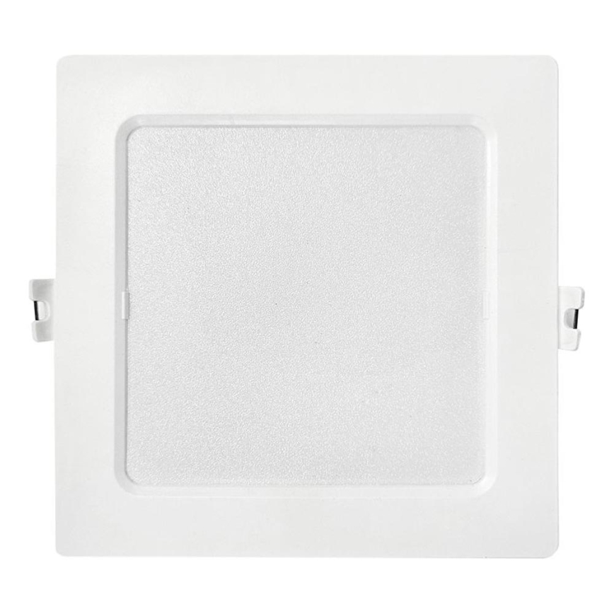 LED Recessed light SQUARE LED/9W/230V 4000K 14,5x14,5 cm white