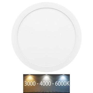 LED Recessed light VALI LED/18W/230V 3000/4000/6000K