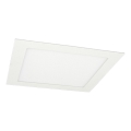 LED Recessed light VEGA LED/18W/230V 2900/3900/5800K 22,5x22,5 cm white