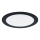 LED Recessed light VEGA LED/18W/230V 2900/3900/5800K d. 22,5 cm black