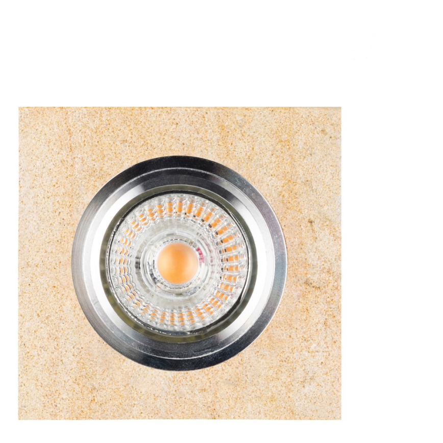 LED Recessed light VITAR 1xGU10/5W/230V CRI 90 sandstone