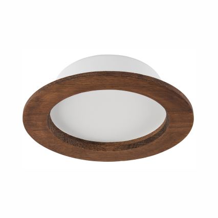 LED Recessed light WOODY SPOT LED/12,5W/230V 3000K cherry ø 16 cm