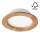 LED Recessed light WOODY SPOT LED/12,5W/230V 3000K oak ø 16 cm