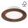 LED Recessed light WOODY SPOT LED/12,5W/230V 4000K cherry ø 16 cm