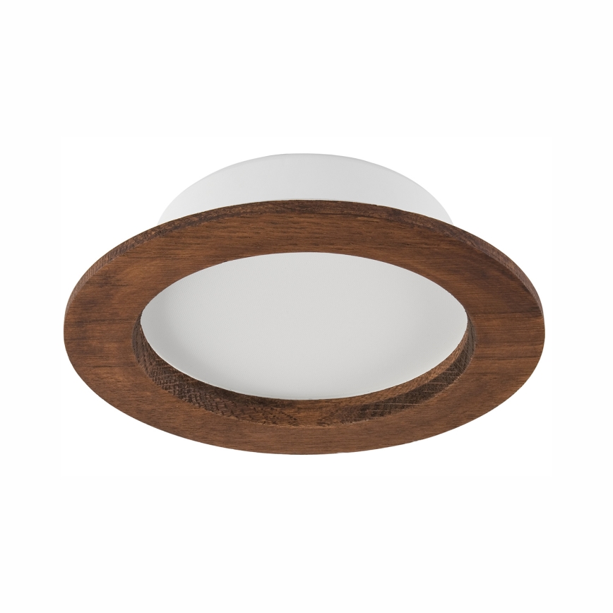 LED Recessed light WOODY SPOT LED/12,5W/230V 4000K cherry ø 16 cm
