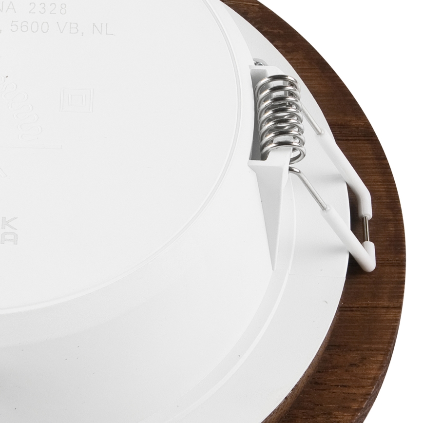 LED Recessed light WOODY SPOT LED/12,5W/230V 4000K cherry ø 16 cm