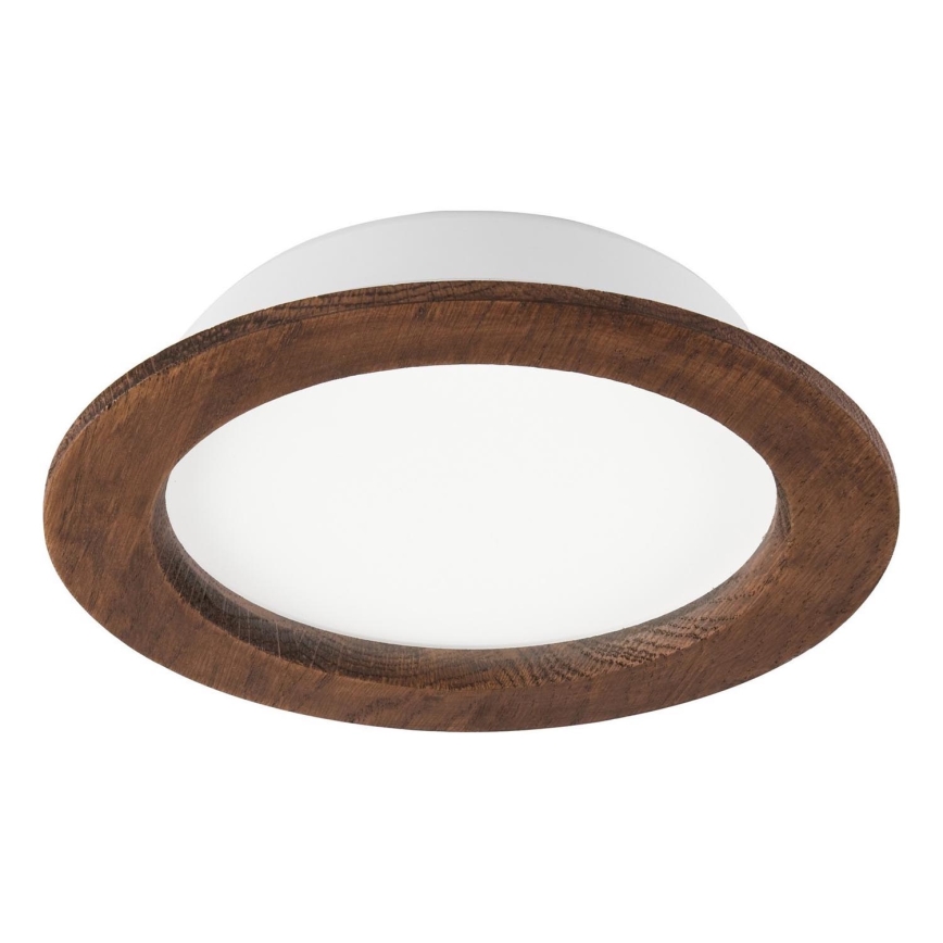 LED Recessed light WOODY SPOT LED/16,5W/230V 4000K cherry ø 18,5 cm