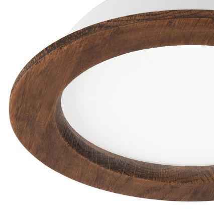 LED Recessed light WOODY SPOT LED/16,5W/230V 4000K cherry ø 18,5 cm