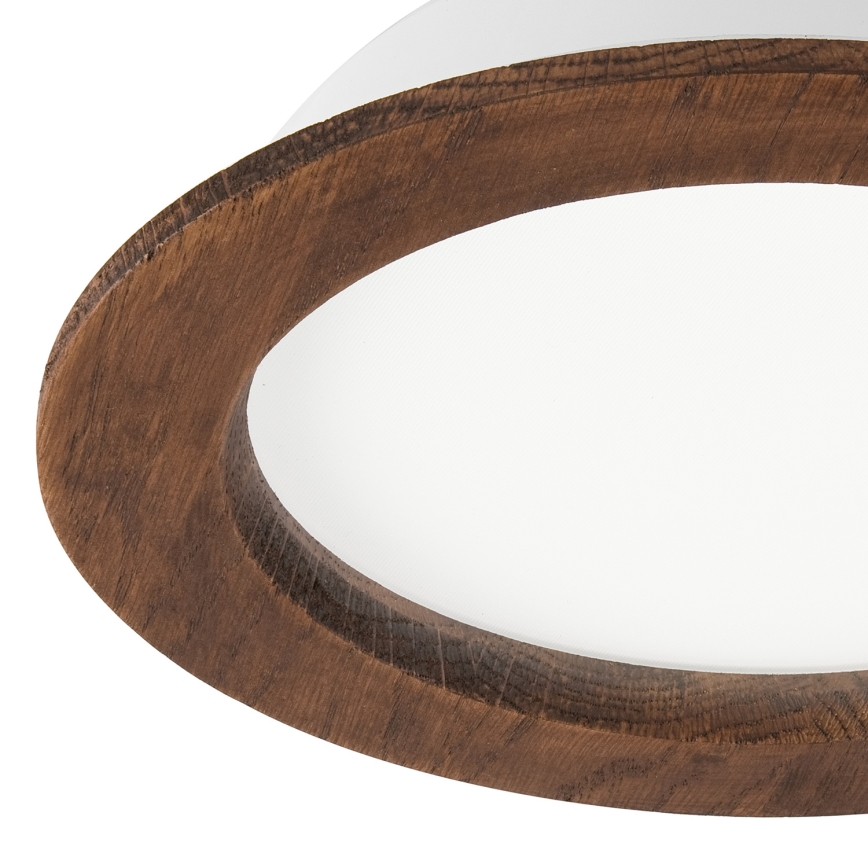LED Recessed light WOODY SPOT LED/16,5W/230V 4000K cherry ø 18,5 cm