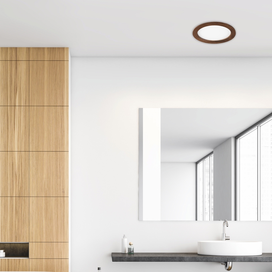 LED Recessed light WOODY SPOT LED/23,5W/230V 4000K cherry ø 23,5 cm