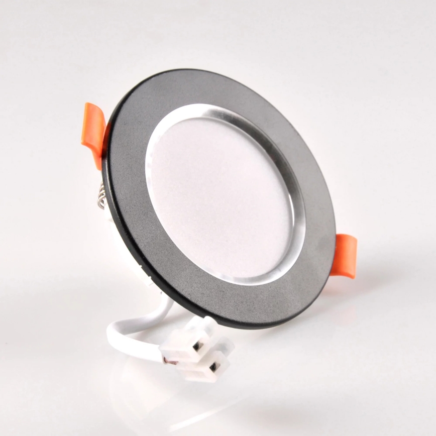 LED Recessed light ZOE LED/4,8W/230V black